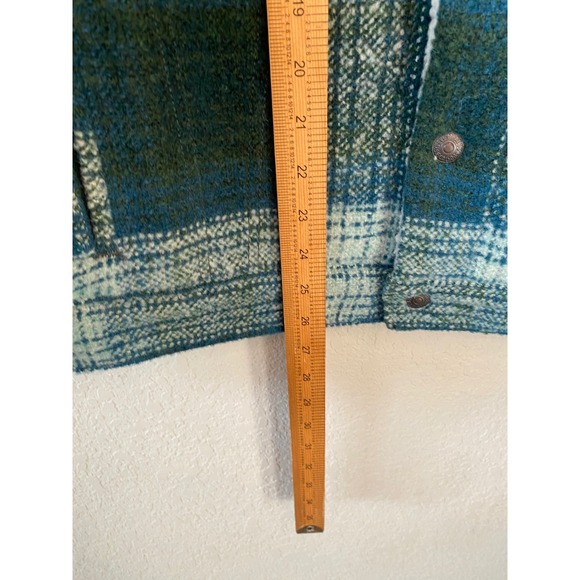 Levi's Trucker Jacket Sherpa Collar Plaid Size L - Picture 6 of 7